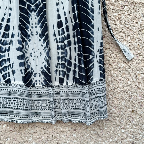 Tie Dye Boho Style Asymmetrical Maxi Skirt NWOT - Picture 6 of 8